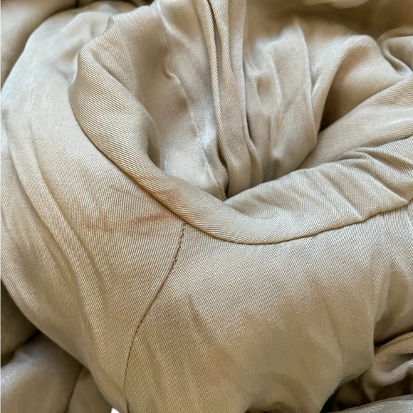 FREE PEOPLE WE THE FREE So Cozy Slouchy Moto Teddy Jacket Beige - Picture 13 of 16